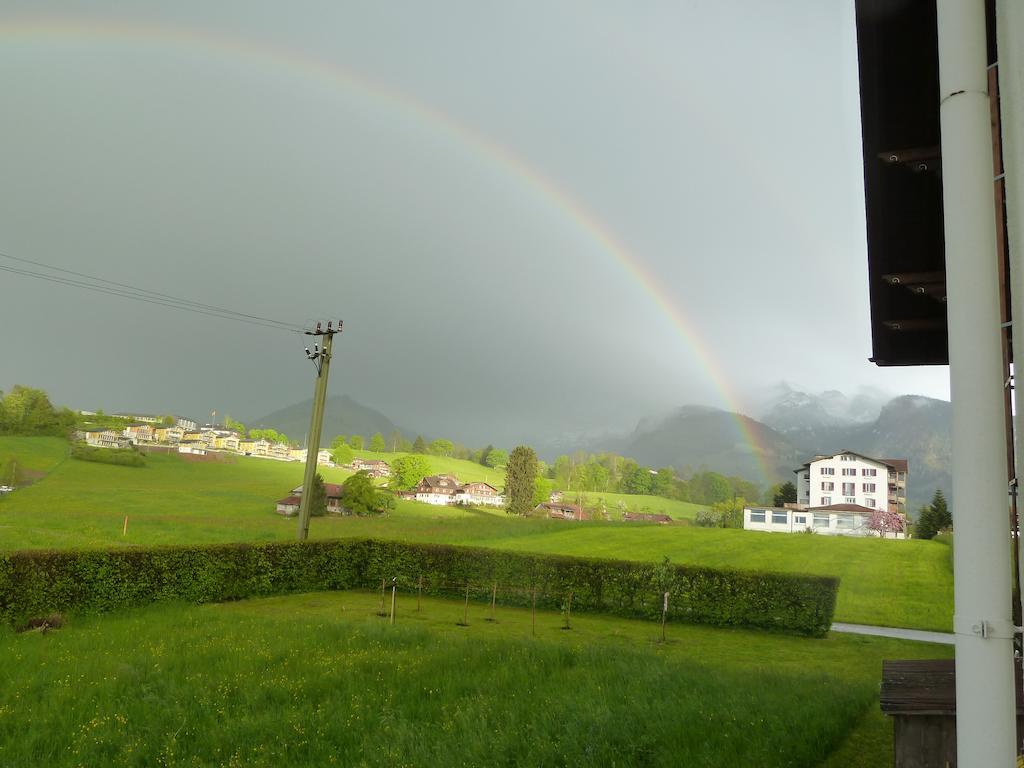 Hotel Restaurant Sunnmatt Aeschi Bei Spiez Exterior foto